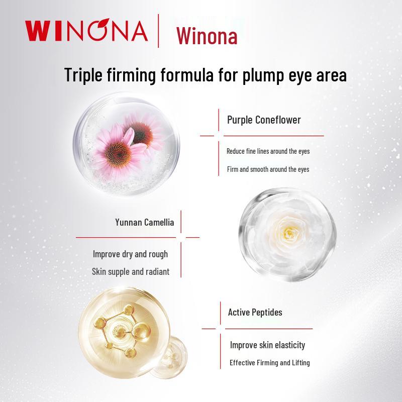 Winona 20g Firming Eye Cream: Nourishes, Moisturizes, Soothes Fine Lines, Wrinkles & Dryness Around Eyes.