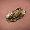 Cicada Figurine,Decorations Cicada Statue Animal Sculptures Ornament for Home Office Desktop Decors Collectible Gift