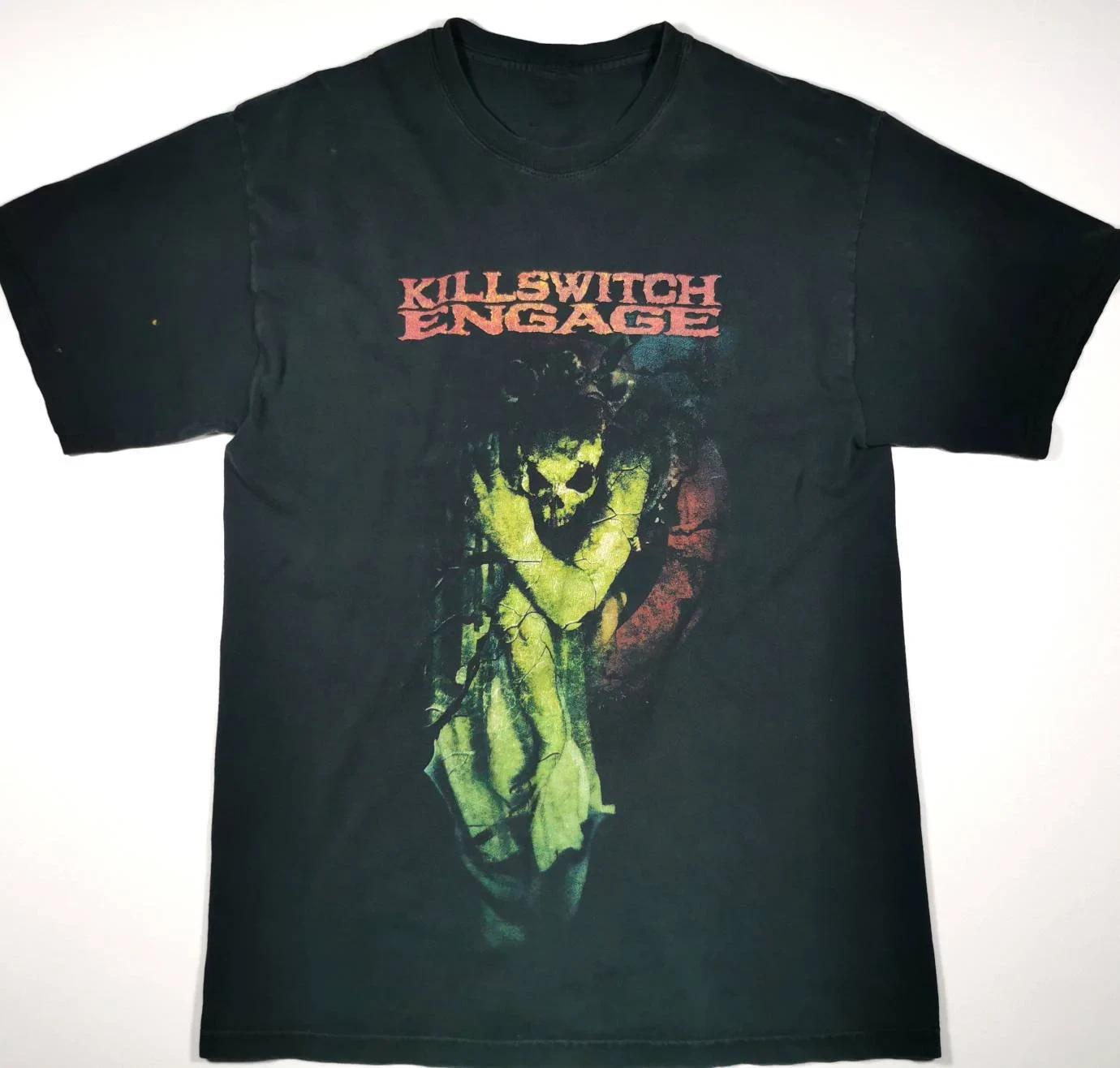 Vtg Killswitch Engage Band Cotton Black All Size Men Women Classic Shirt TR333 XXL