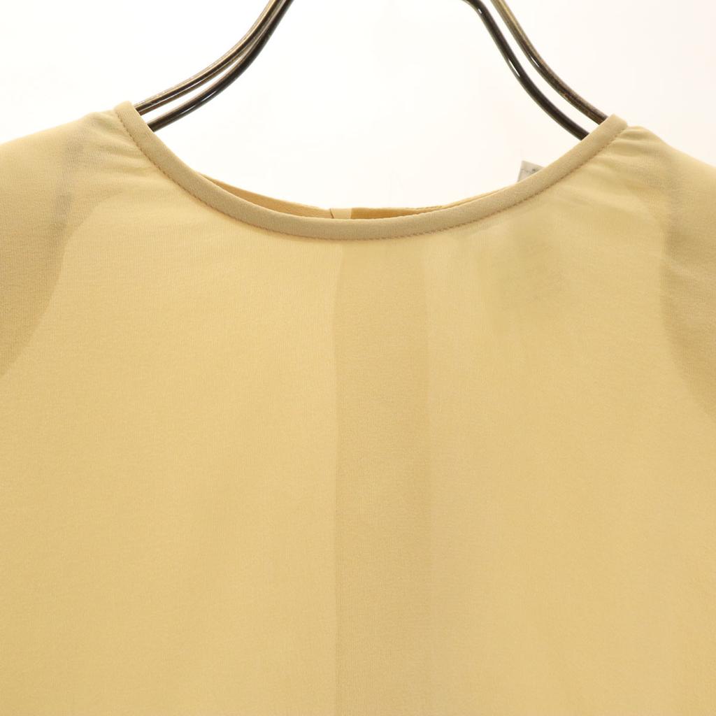 GIORGIO ARMANI 80s 90s Made in Italy 100% Silk Old Long sleeve Two-piece set blouse Women Used