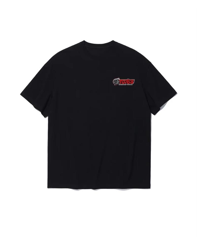 2025 Summer Fashion Trend Turbocharged pattern printed T-shirts for men and women casual short-sleeved round-neck cotton tops
