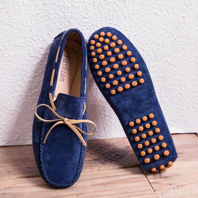 Fashion Brand Mens Casual Shoes Fashion Suede Leather Moccasins For Men Classic Slip On Loafers Men Soft Driving Flats Plus Size 38-47