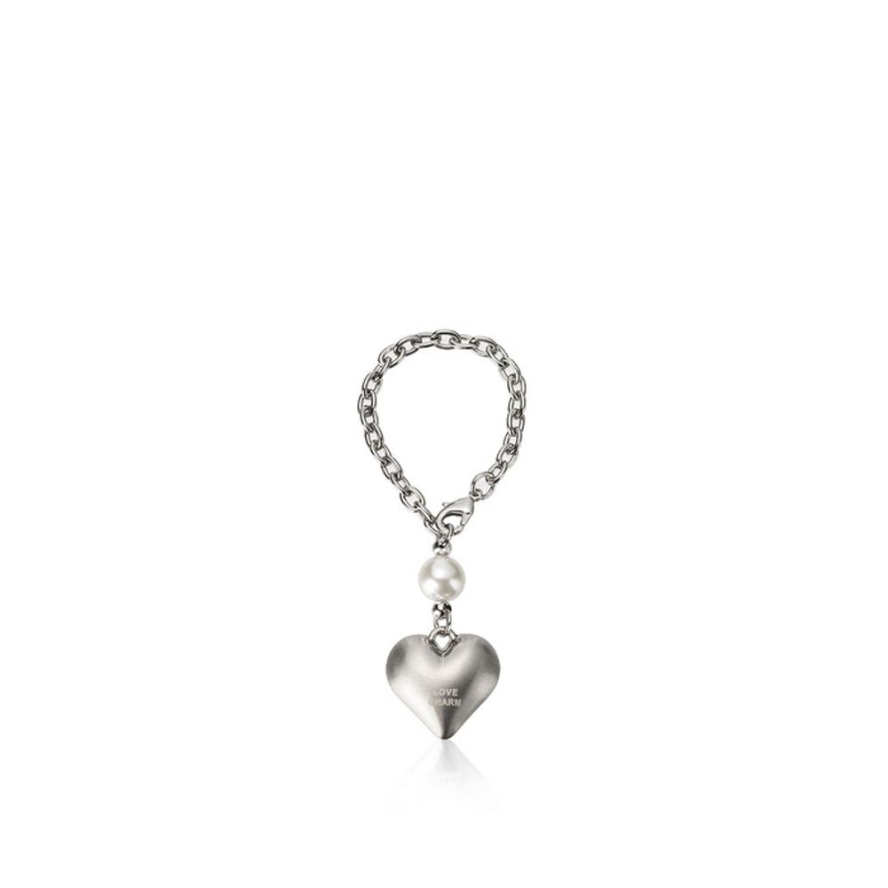 

LOVE CHARM Old Heart Charm PEARL