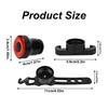Cycling Safety Taillight with 5 Lighting Modes Watertight Rear Light Rechargeable Safety Warning LED Bicycles Tail Light