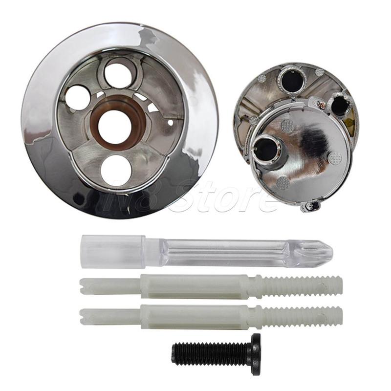 Per Pulsante Doppio Scarico Roca D2D e Aste filettate Lunghe Corpo AH0001700R Cromato 822044001