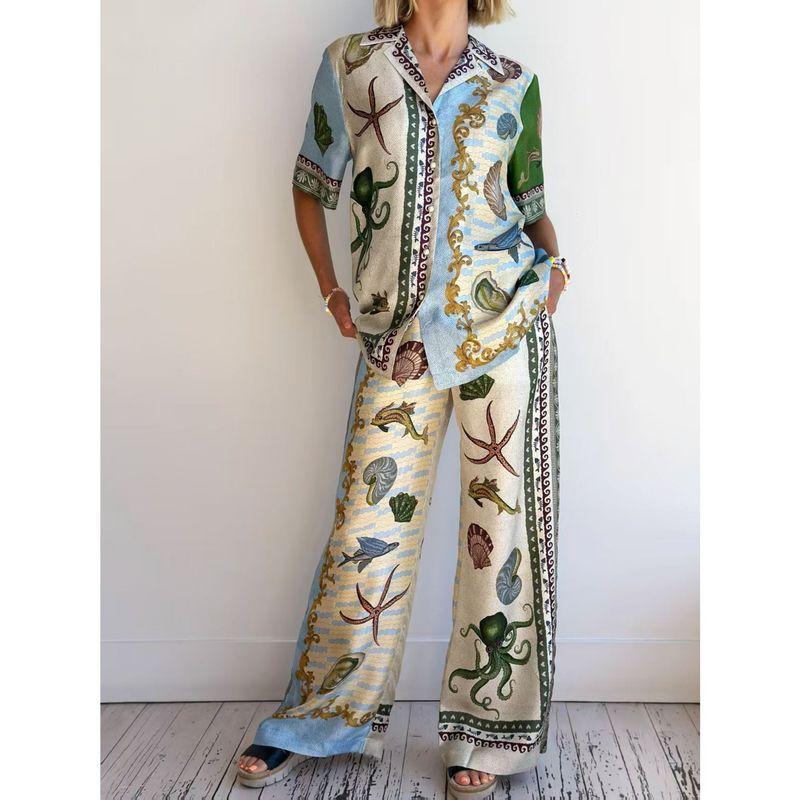 

Fashion New Casual Fashionable All-Match Shirt Suit Collar Shirt Suit Color L