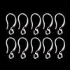 10Pcs/set Earring Hooks Hypo Allergenic French Ear Wires with Coil Hook Earrings