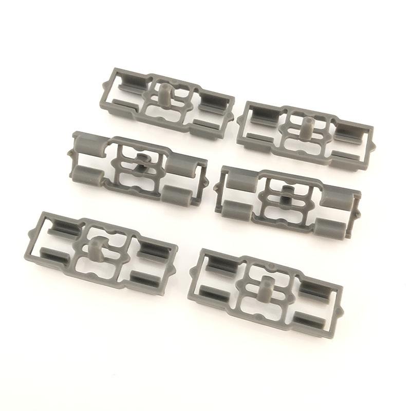 20X Lower Door Weatherstrip Plastic Seal Retainer Clip Front Rear For BMW X5 E53 Door Bonnet Boot Trunk Weatherstrip Rubber Seal