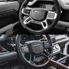 Compatible with 2020+ Land Rover Defender 110/90: Carbon Fiber Nappa Steering Wheel with Alcantara Paddle Shifters & Clock Spring.