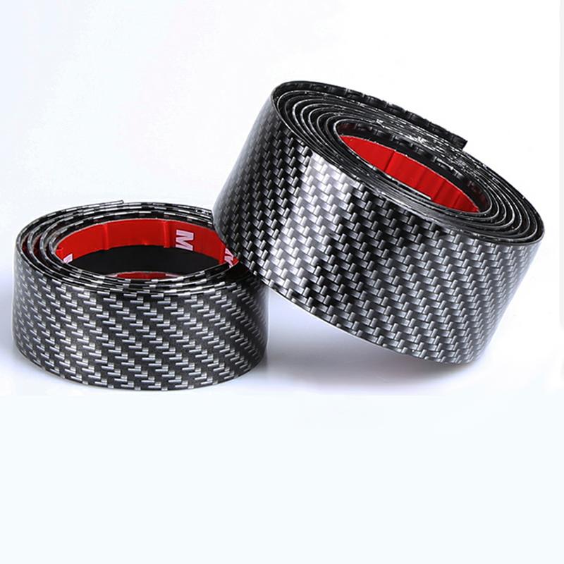 Bilstöskel repbeständig klistermärke kolfiber repbeständig dörrkantskyddsremsa bilstötfångarfilm