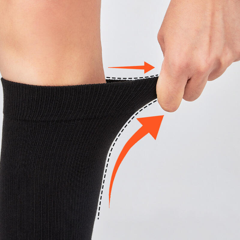 Ilnabi Damen Kompressions-Kniestrümpfe Laufen Pilates Sportsocken