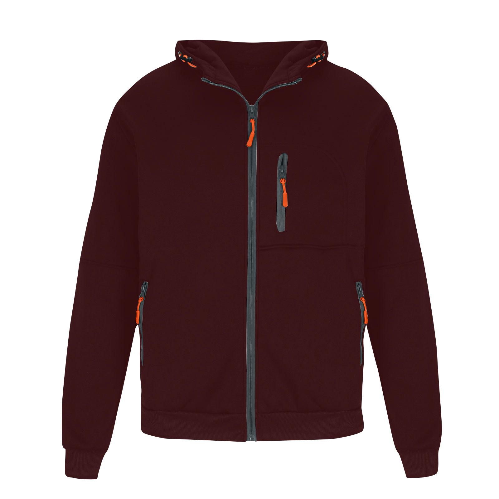 

Мужская куртка на молнии, повседневная куртка-кардиган в стиле ретро с длинными рукавами XL винный