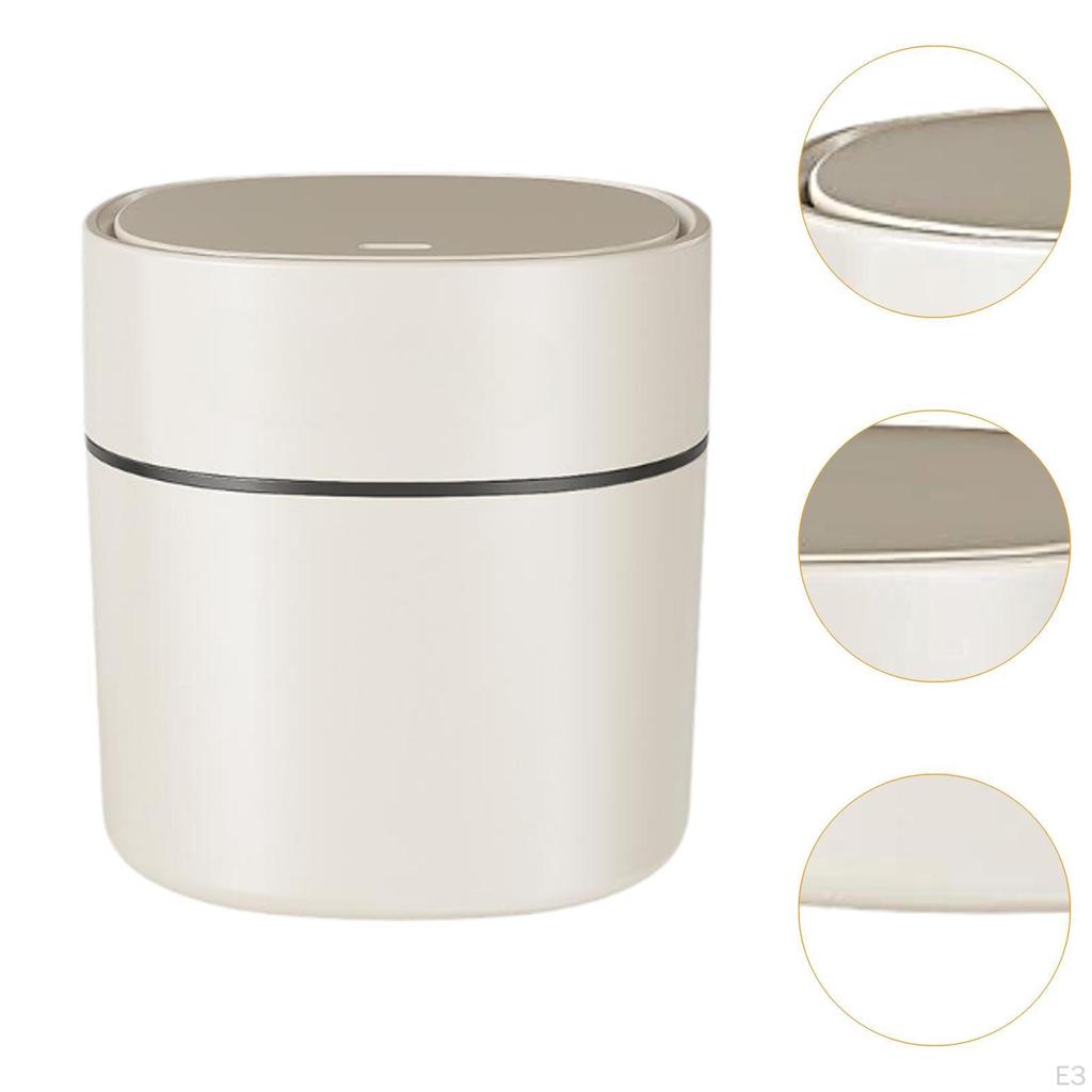 Compact Garbage Bin for Home and Outdoor Use