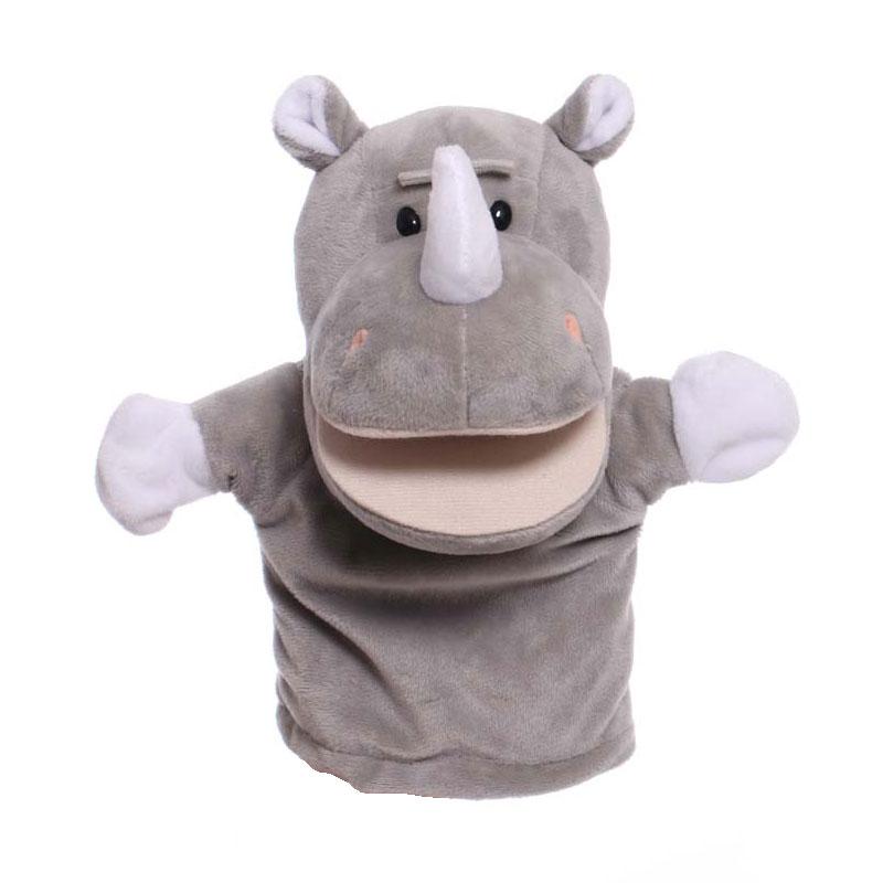 25cm Păpușă de Mână Drăguță Jucării de Pluș cu Animale Păpuși de Mână Educative pentru Bebeluși Păpușă Desen Animat pentru Joc de Rol Spunere Povești Jucărie pentru Copii