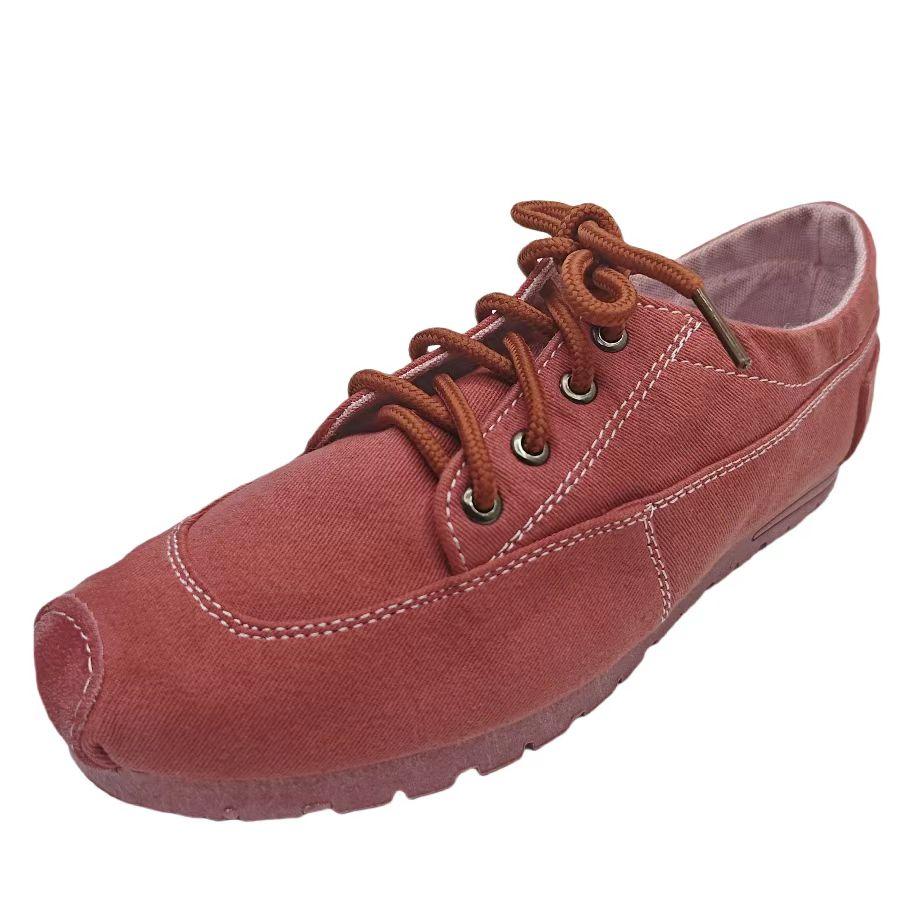Fashion Four Seasons Wearable Sepatu Kain Tua Sepatu Kanvas Denim + Sol Dalam Bordir Tangan Murni