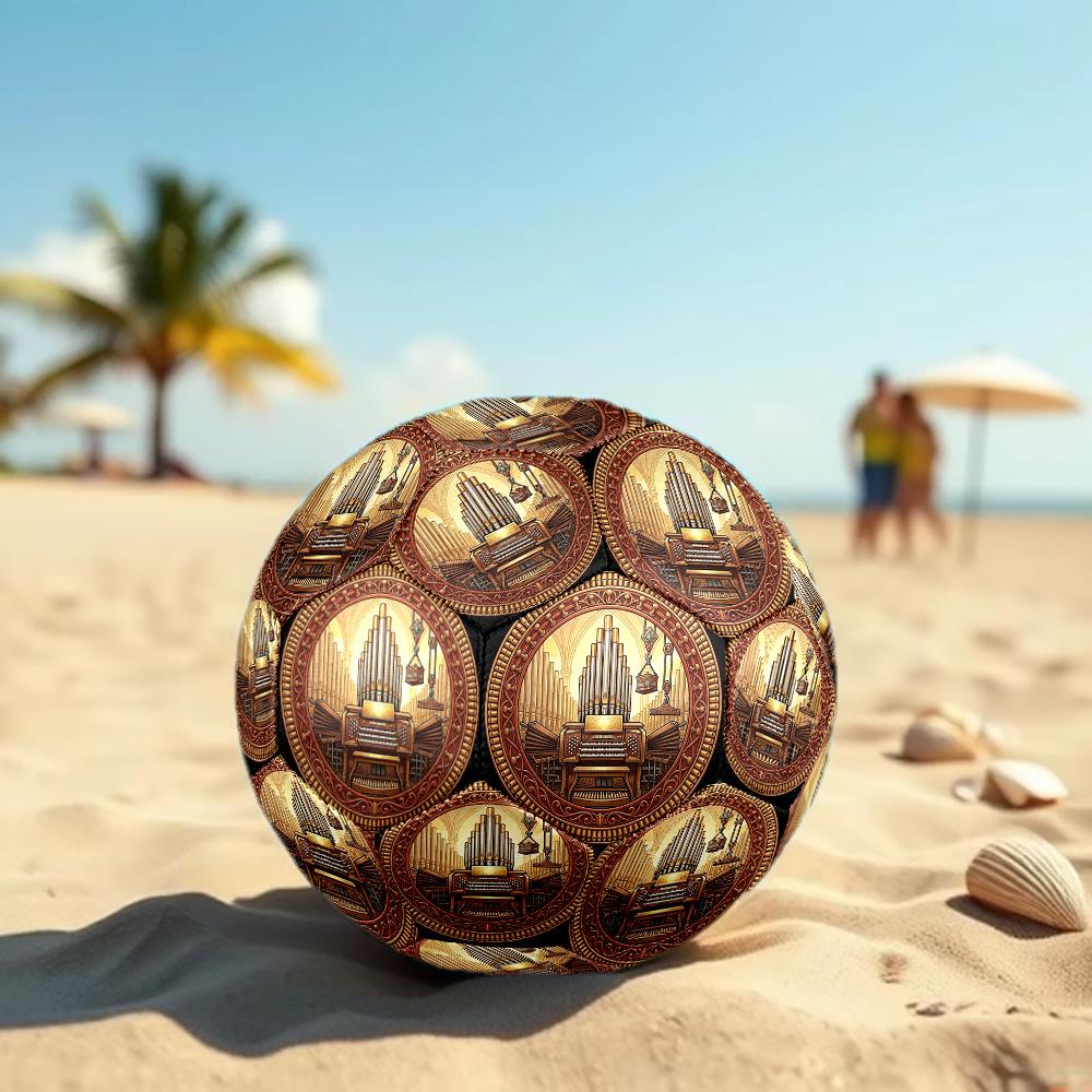 Golden Organ Symphony Round Football Size 5 Adult Ball Suitable for Training Matches and Outdoor Team.
