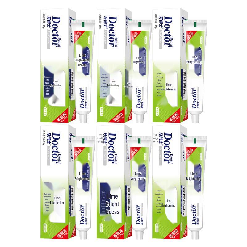 Ya Boshi Fresh Lime Whitening Toothpaste (6-Pack)