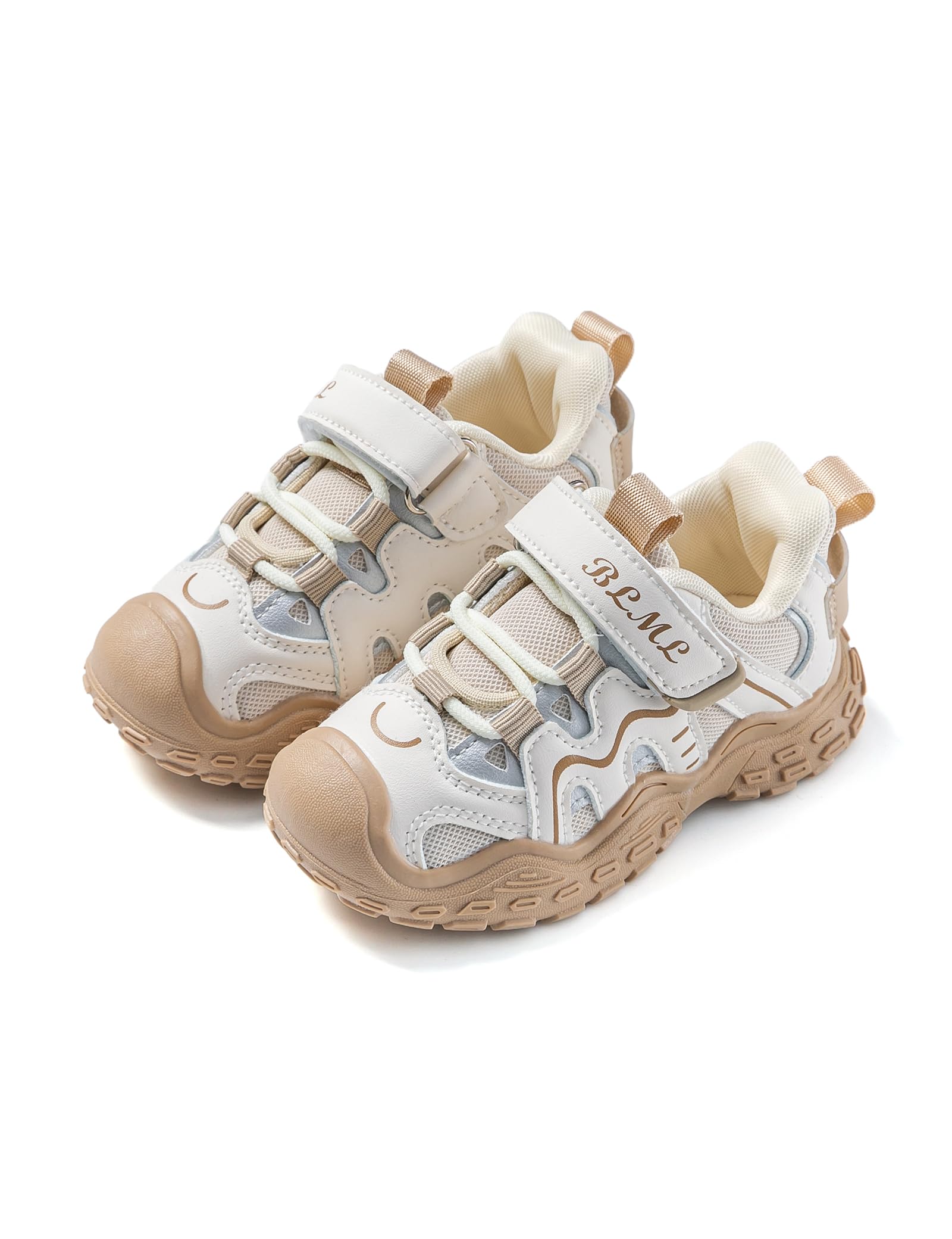 

HAYAHARU Athletic Lightweight Baby Gentle on Easy to Wear and Walk Perfect Gift for Sizes Boys Sneakers, Kids Shoes, Girls Shoes, Foot, in,