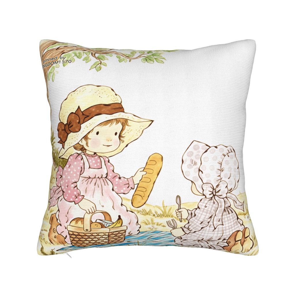 Art Sarah Kay Swing Girl Pillow Cover Comfy Cushion Cover Funny Pillow Case For Office Car Home Decor