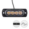1Pcs 12V/24V 4Leds Car Warning Light Grill Breakdown Light Car Truck Trailer Beacon Lamp LED Amber Side Light Warning Lamp
