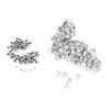100pcs 12mm Size Decorative Rivet Studs White Crystal Bag Decoration Crystal Rivet Studs Leather Craft Studs For DIY Projects