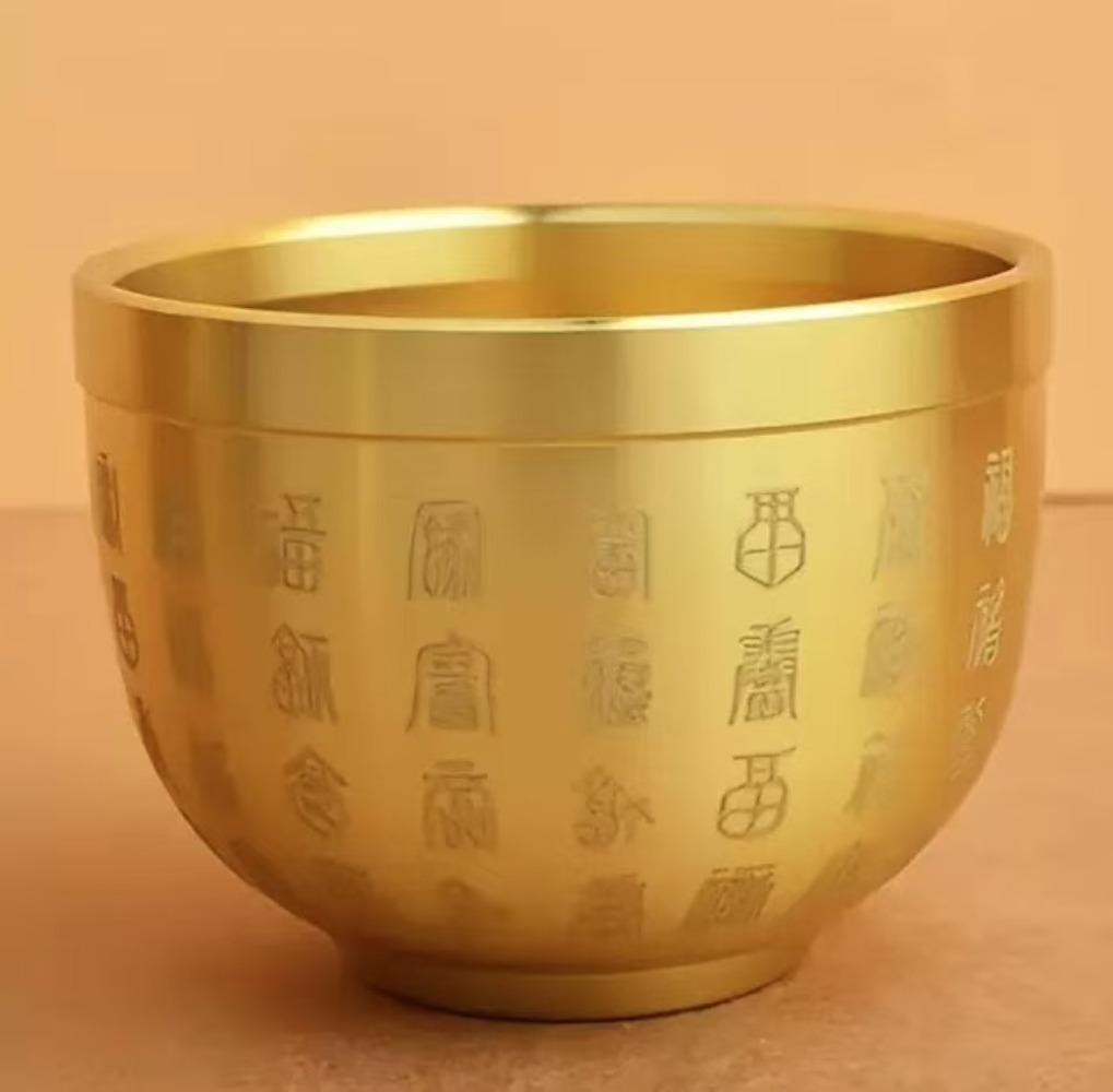 

Медный кубок Байфу M золотой