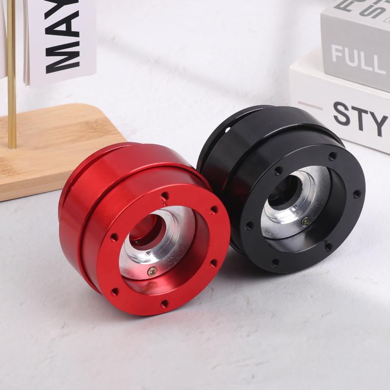 70Mm 6 Hole Racing Simulator Game Steering Wheel Quick Release Hub Adapter For R21 R16 R9 R5 Racing Game Steering Wheel