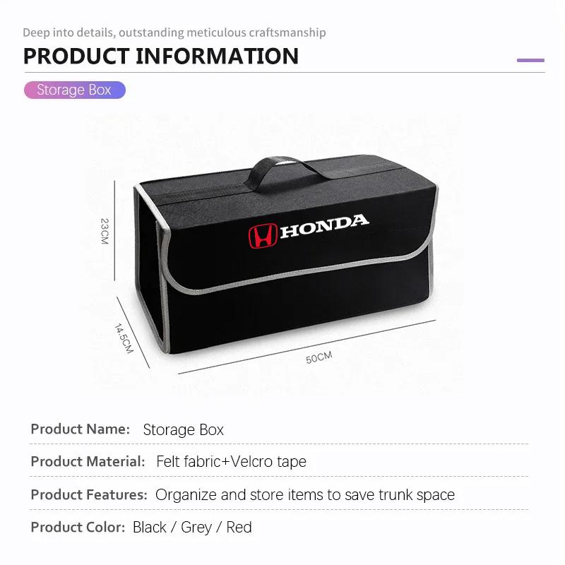pgnkd1 Honda Car Trunk Organizer Box Large Capacity Folding Storage Bag For Honda Accord Civic FIT Insight CRV Jazz HRV CRZ City Vezel