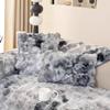Winter Living Home Non-slip Thick Flannel Gradient Sofa Cushion Couch Cover Warm Slipcover Funda Sofa Mat