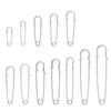 Havey Duty Large Safety Pins Metal Spring Lock Pin Fasteners for Brooch Making Needles Crafts Clothing