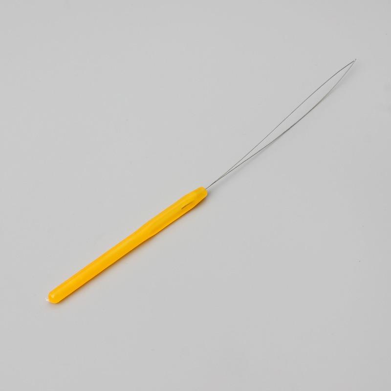 

Цветной пластиковый хвостовик, крючок для парика, игла, 2 шт./упак., нитевдеватель 2pcs/pack синий