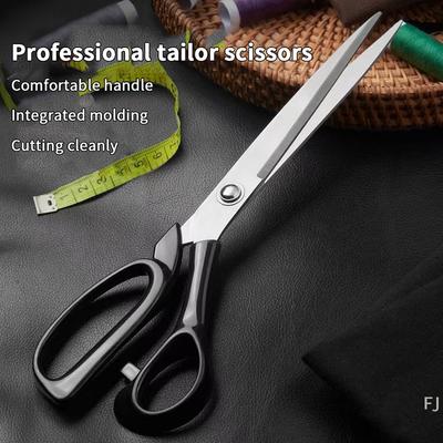 10 Inch Stainless Steel Tailor's Scissors For Fabric Professional Sewing Tool Garment Scissors Durable