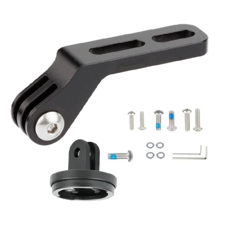 Forward Extension Camera Mount for Integrated Road Bike Bar, Action Camera Holder for Front Ride Video Use Daily