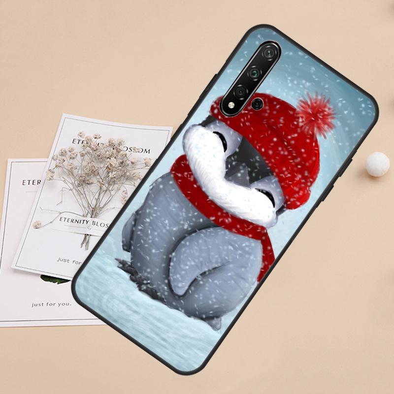 Merry Christmas For Huawei Nova 12i 11i 8i 7i 3i 9 10 SE Y60 Y61 Y70 Y72 Y73 Y90 Y91 P20 P30 P40 Lite Case
