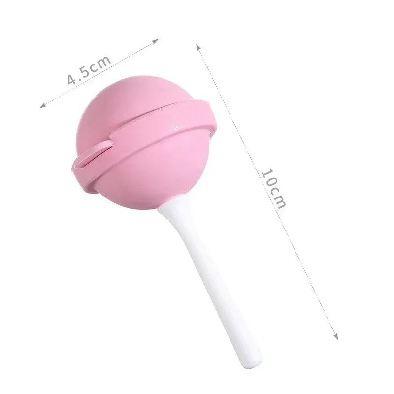 4 PCS Lollipop Silicone Ice Box Popsicle Mold Mini Ice Cream Maker Ice Mold Household Popsicle Ball Mold Homemade Popsicle Tools