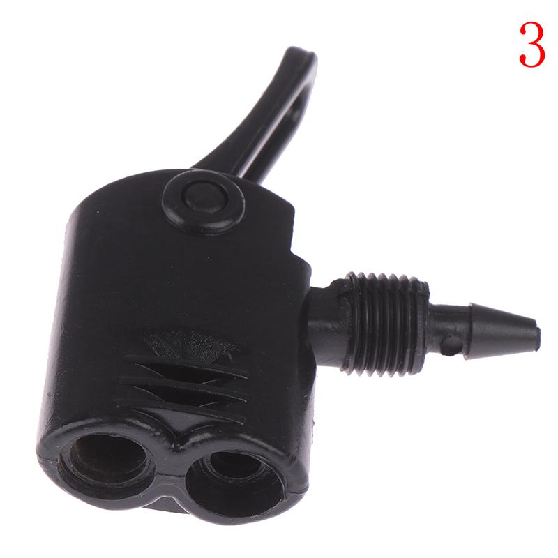 1Pc Bicycle Pump Nozzle Hose Adapter Double/Single Head Pumping Valve Converter