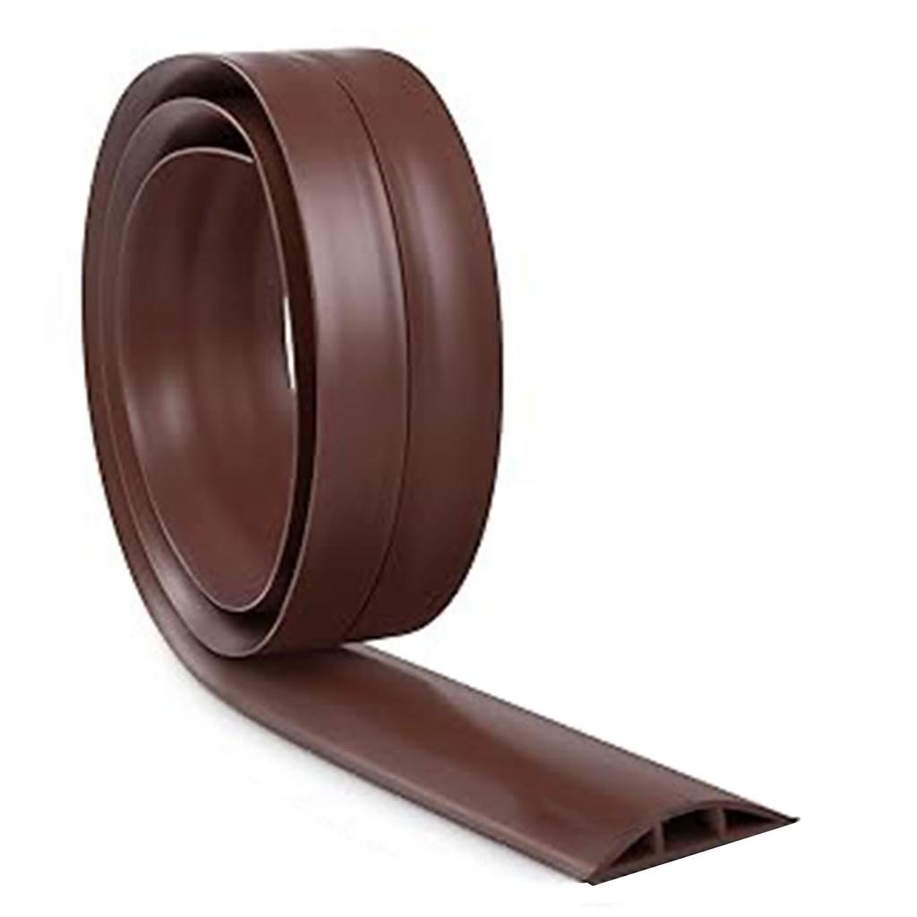 3 Meters Rubber Bond Floor Cord Cover Strong Self-Adhesive Electric Wire Organiser Hider Cable Protector for Home Office