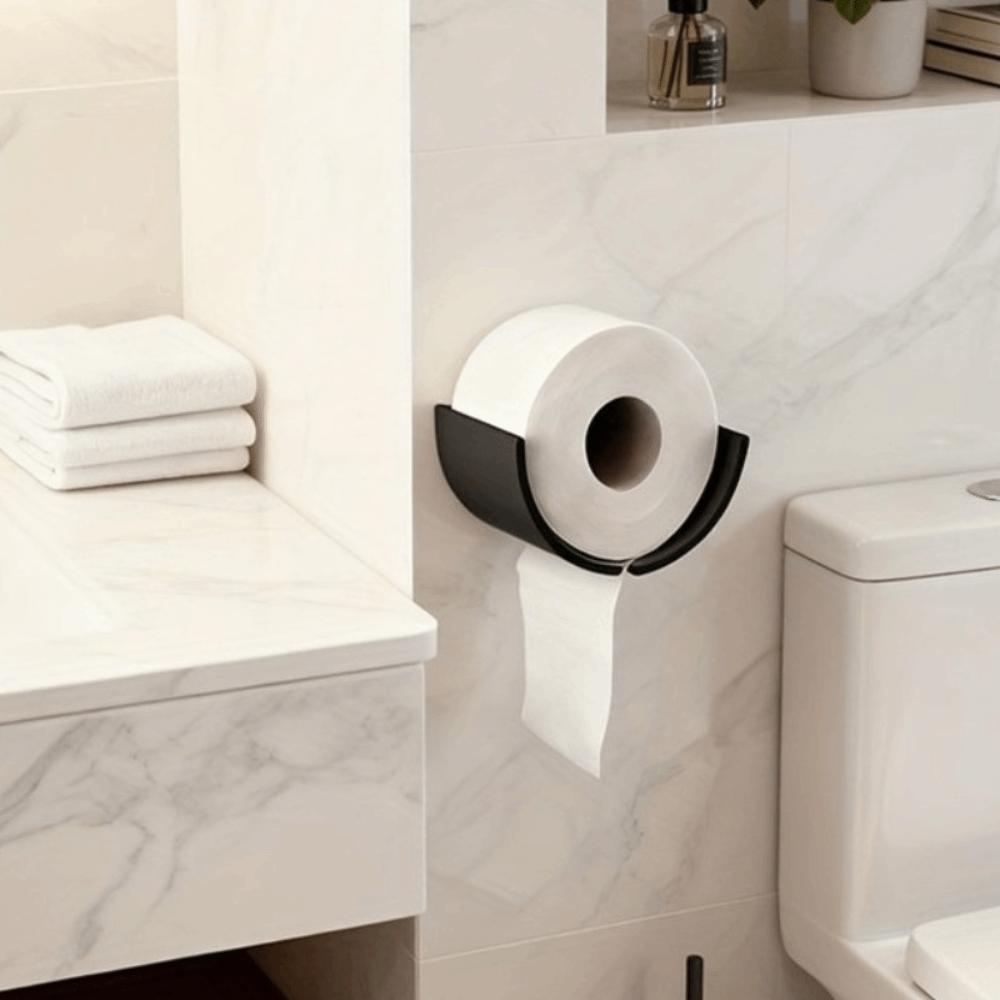 Plastic Wall-Mounted Paper Towel Box Space-Saving Paper Storage Rack Roll Paper Holder  Hotels