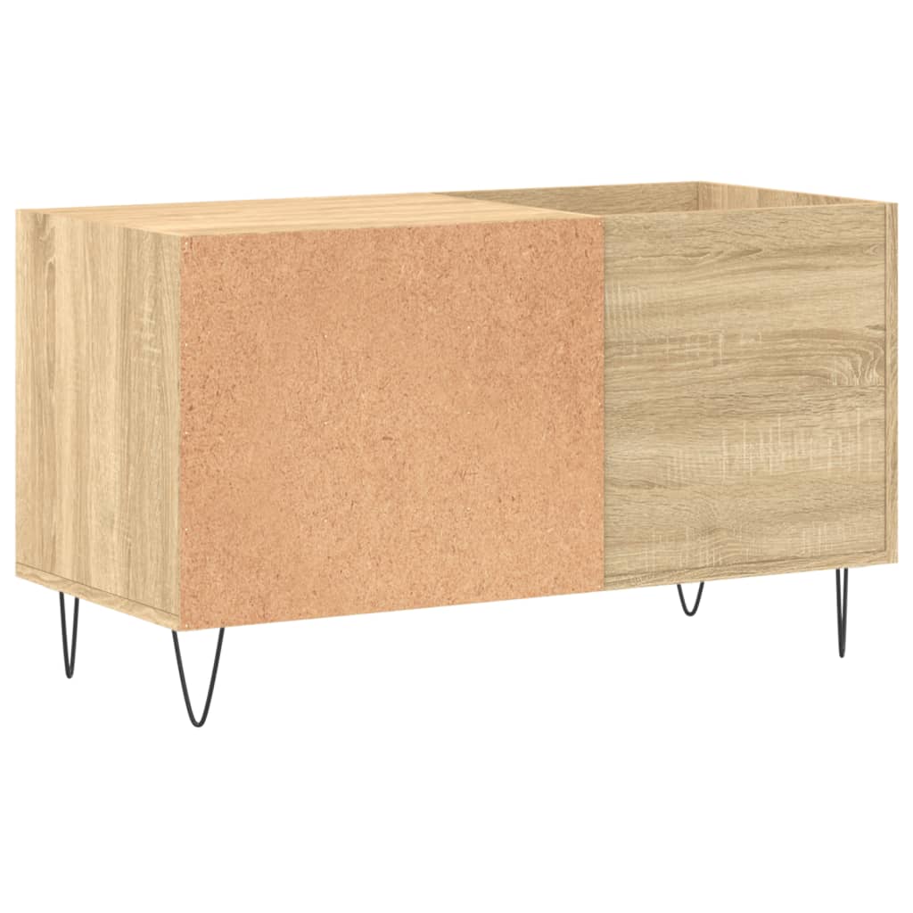 Record Cabinet in Sonoma Oak 85 x 38 x 48 cm Engineered Wood