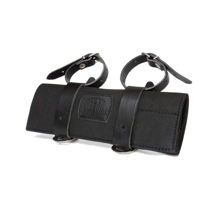 LONGRIDE Heritage Tool Bag Roll Black CUS125WBLA W25 x H9 x D4 cm