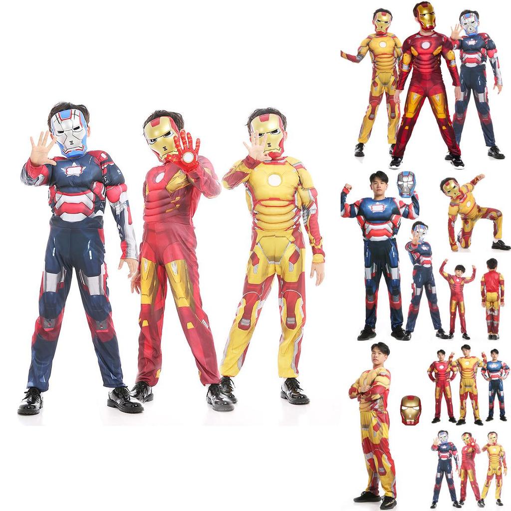 Avengers Endgame Iron Man Full Body Zentai Suit For Adults Featuring Lightweight Design And Perfect Stitches