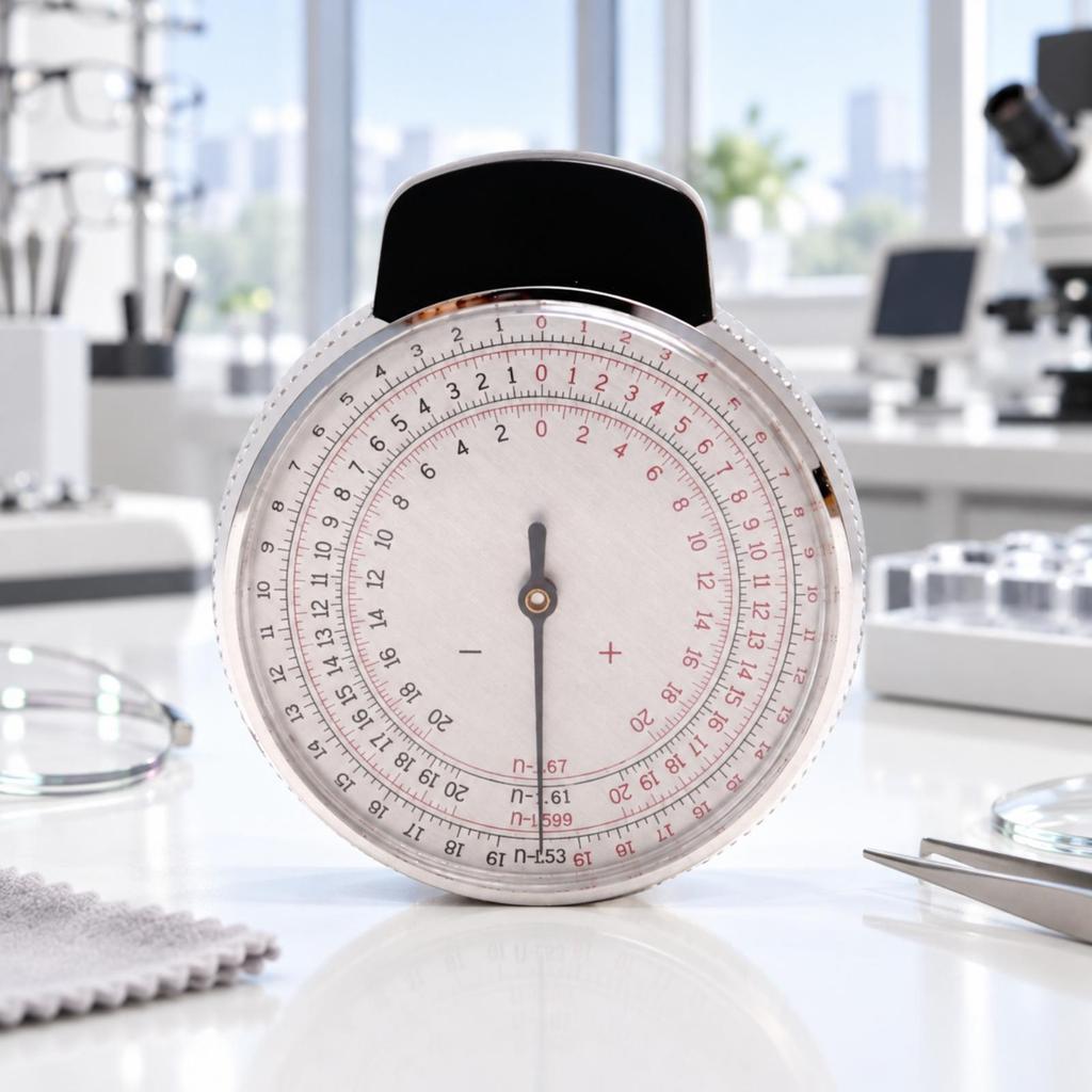 Ophthalmic Gauge Easy-to-Read Face Lens Meter for Opticians