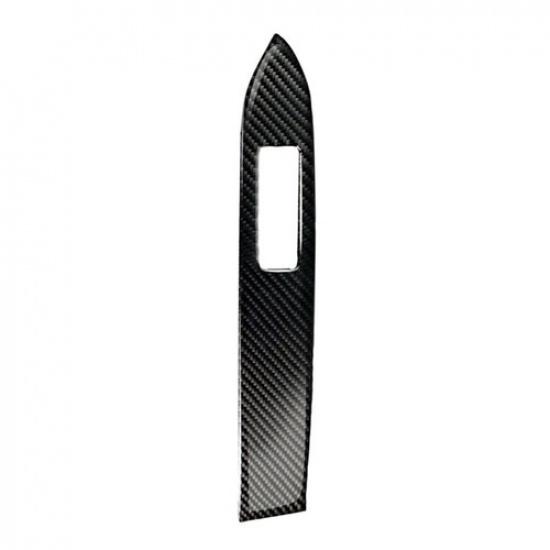 Fit For Ford Mustang 2015- Carbon Fiber Interior Dashboard Panel Cover Trim