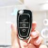 Auto For Ford C-Max S-Max Mondeo Focus 2 3 Mk3 Ecosport Kuga Escape Fiesta Tpu Car Key Cover Bag Case Shell Keyless Protector
