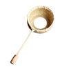 Bamboo Infuser Strainer Mesh Tea Filter Spoon Locking Spice Plain Nature For Spices, Loose