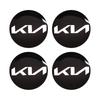 4Pcs 58MM Car Emblem Wheel Center Cover Hub Accessories For KIA Soul Cadenza K5 K9 Proceed Niro Sportage EV3 Carnival Forte K8