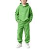 Set Felpa con Cappuccio e Maniche Lunghe Colorata per Bambini e Bambine