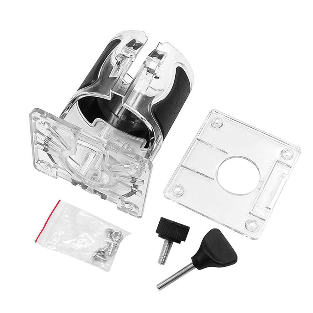 Router Base - Electric Hand Trimmer Base for Balance Board Woodworking Edge Cutter Electric Trimmer Machine Power Tool Accessory