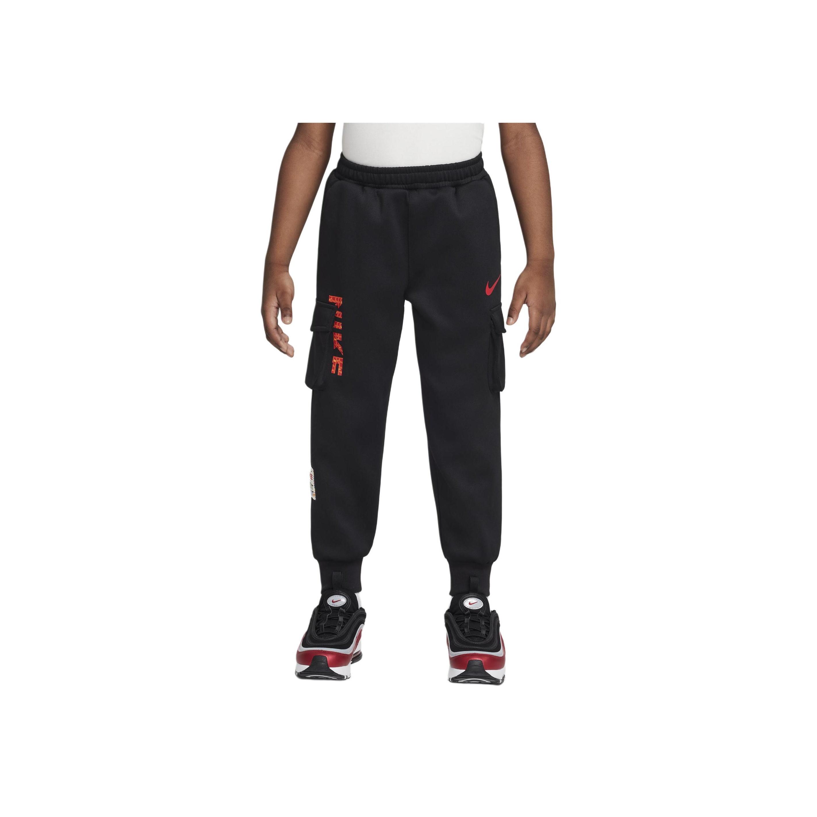 

Nike Knitted Sports Pants Sportswear New Year Collection Workwear Tapered Comfort Kids pants Black IH0978-010 L