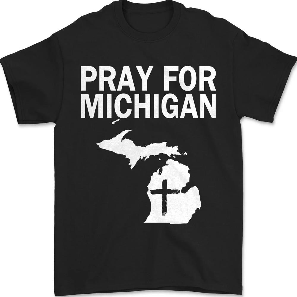 

Pray for Grand Blanc Michigan, Michigan Church, Pray For Michigan Unisex T-Shirt Unisex T-Shirt XXXL